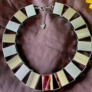 Guess Molded Metal Choker